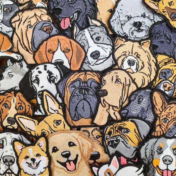 Diseño bordado Pack dog perro mega bundle (3)